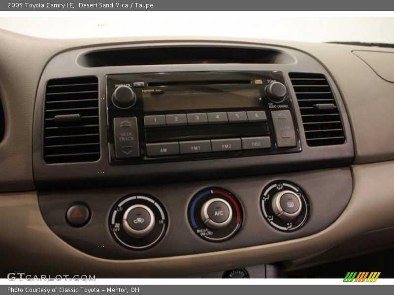 Desert Sand Mica / Taupe 2005 Toyota Camry LE