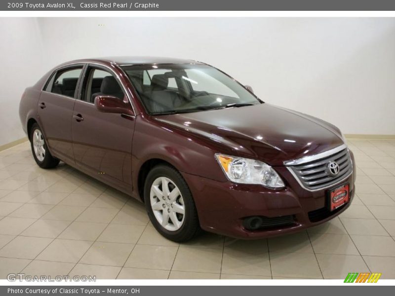 Cassis Red Pearl / Graphite 2009 Toyota Avalon XL