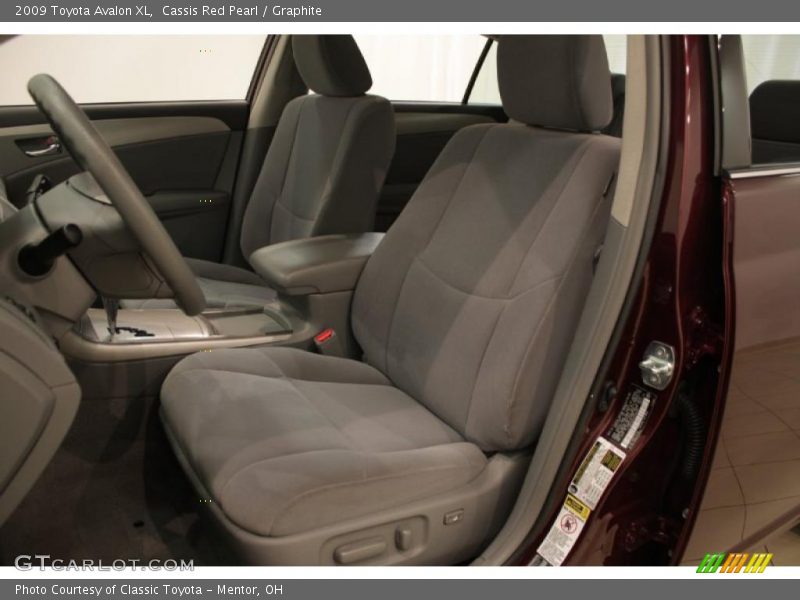 Cassis Red Pearl / Graphite 2009 Toyota Avalon XL