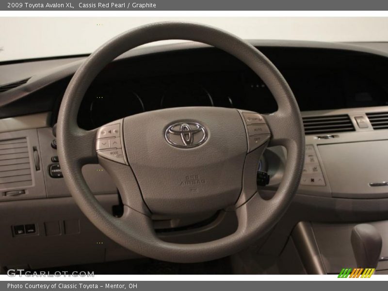 Cassis Red Pearl / Graphite 2009 Toyota Avalon XL
