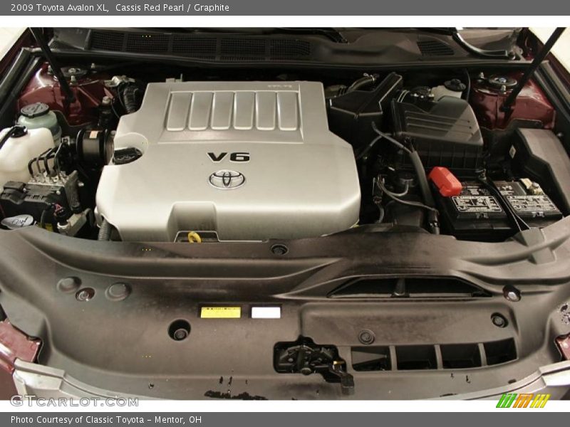 Cassis Red Pearl / Graphite 2009 Toyota Avalon XL