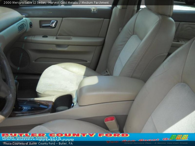 Harvest Gold Metallic / Medium Parchment 2000 Mercury Sable LS Sedan