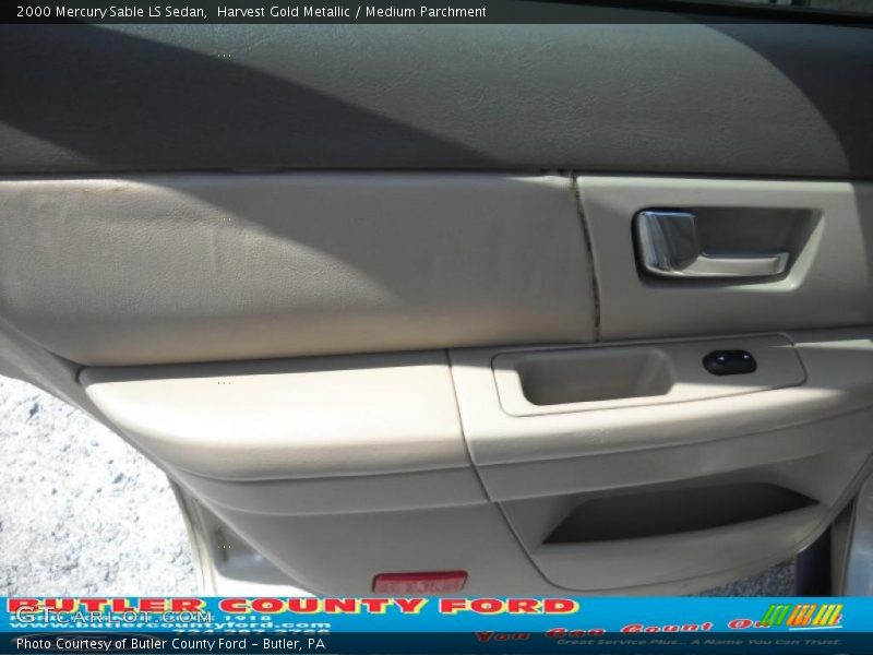Harvest Gold Metallic / Medium Parchment 2000 Mercury Sable LS Sedan