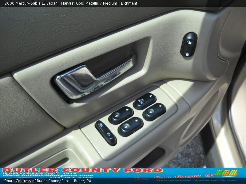 Harvest Gold Metallic / Medium Parchment 2000 Mercury Sable LS Sedan