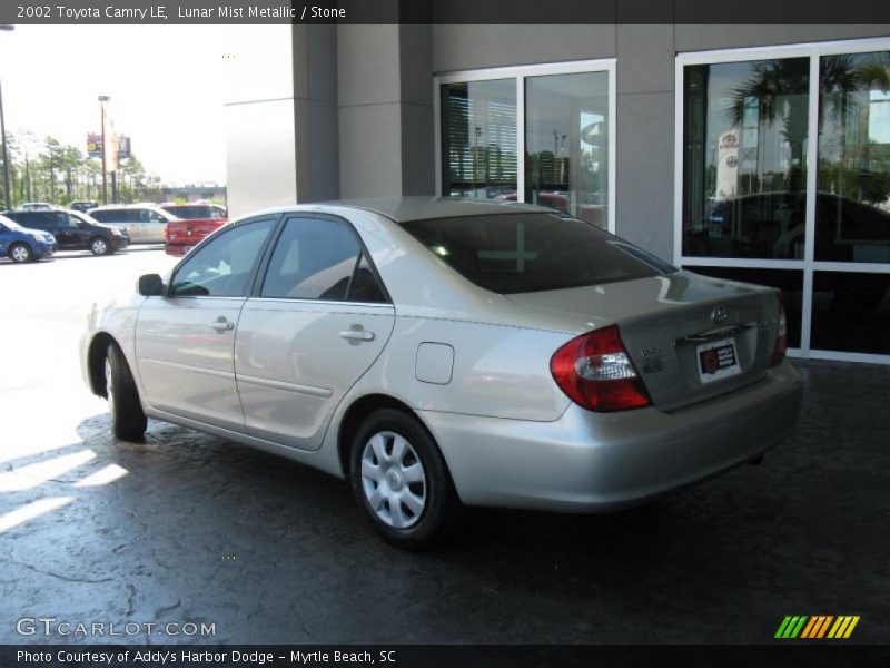Lunar Mist Metallic / Stone 2002 Toyota Camry LE