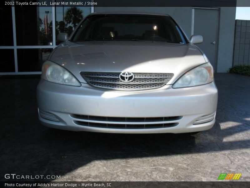 Lunar Mist Metallic / Stone 2002 Toyota Camry LE