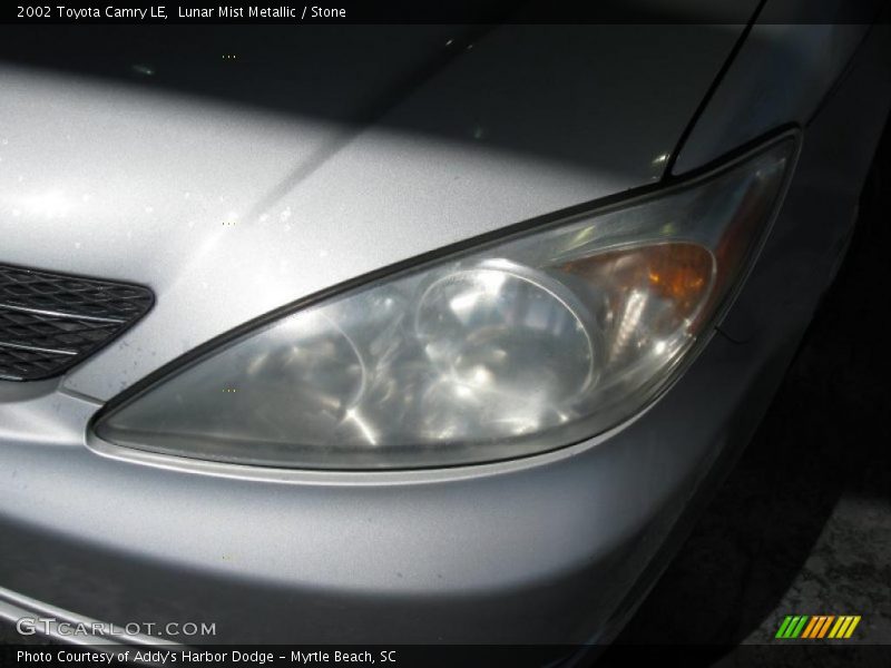 Lunar Mist Metallic / Stone 2002 Toyota Camry LE