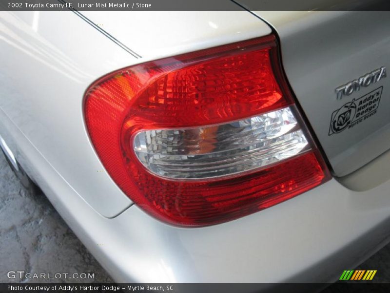 Lunar Mist Metallic / Stone 2002 Toyota Camry LE