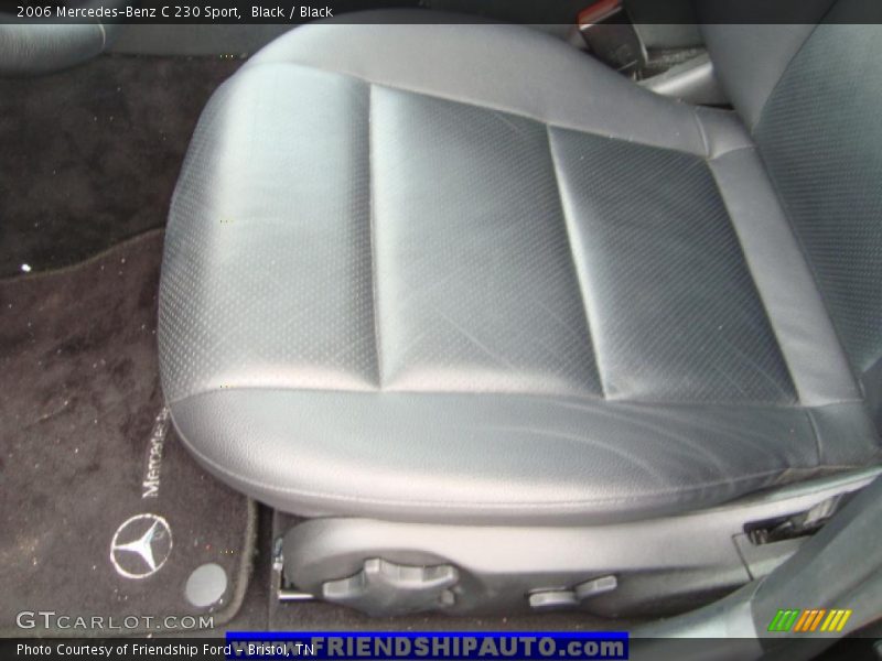 Black / Black 2006 Mercedes-Benz C 230 Sport