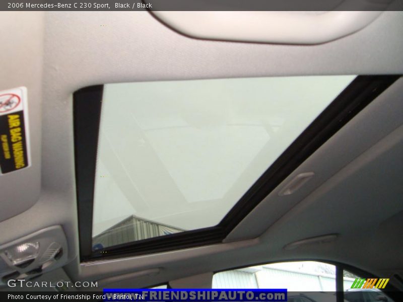 Black / Black 2006 Mercedes-Benz C 230 Sport