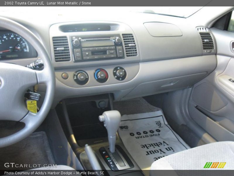 Lunar Mist Metallic / Stone 2002 Toyota Camry LE