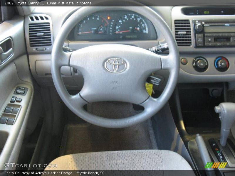 Lunar Mist Metallic / Stone 2002 Toyota Camry LE