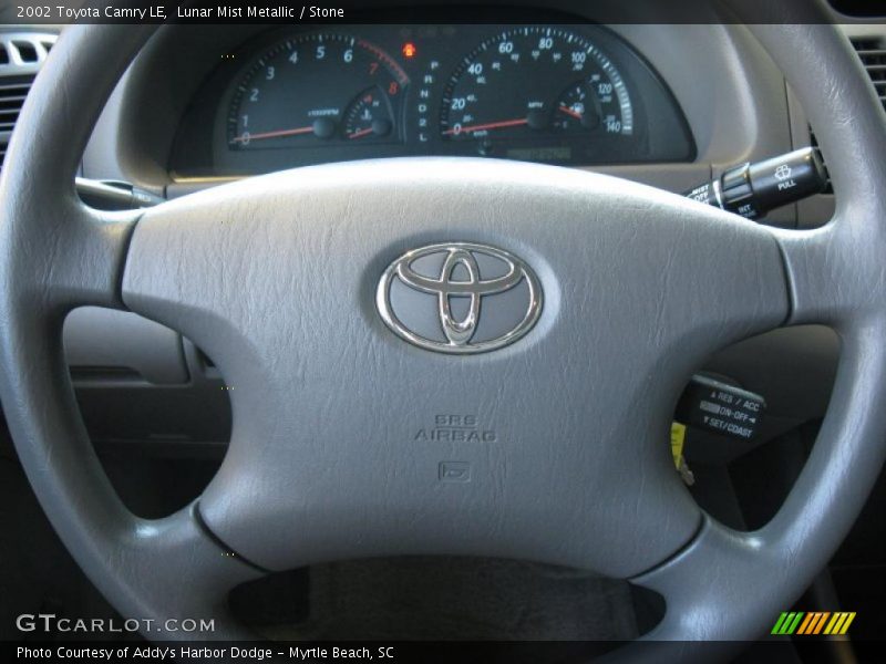 Lunar Mist Metallic / Stone 2002 Toyota Camry LE