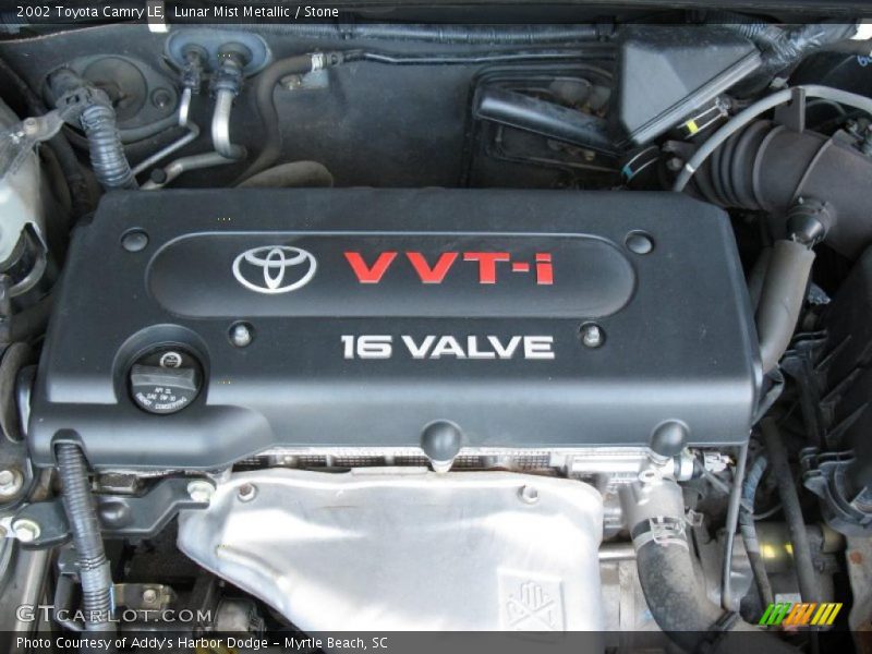 Lunar Mist Metallic / Stone 2002 Toyota Camry LE