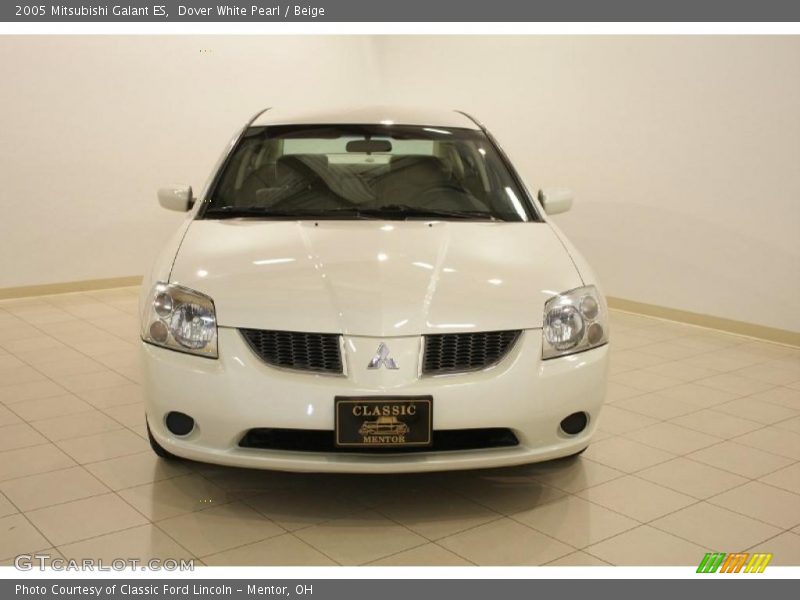 Dover White Pearl / Beige 2005 Mitsubishi Galant ES