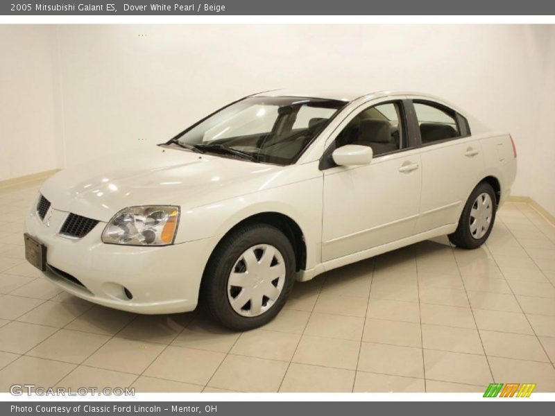 Dover White Pearl / Beige 2005 Mitsubishi Galant ES