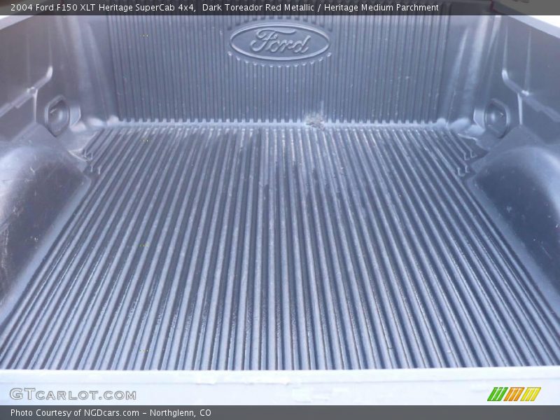 Dark Toreador Red Metallic / Heritage Medium Parchment 2004 Ford F150 XLT Heritage SuperCab 4x4
