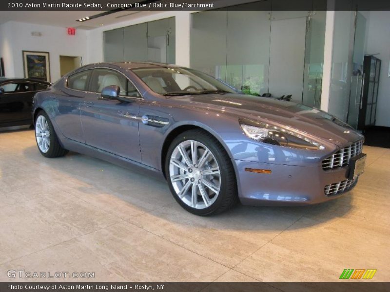 Concours Blue / Baltic Blue/Parchment 2010 Aston Martin Rapide Sedan