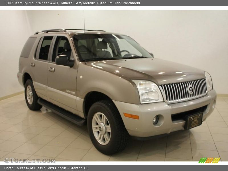 Mineral Grey Metallic / Medium Dark Parchment 2002 Mercury Mountaineer AWD