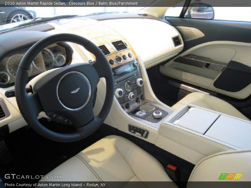 Concours Blue / Baltic Blue/Parchment 2010 Aston Martin Rapide Sedan
