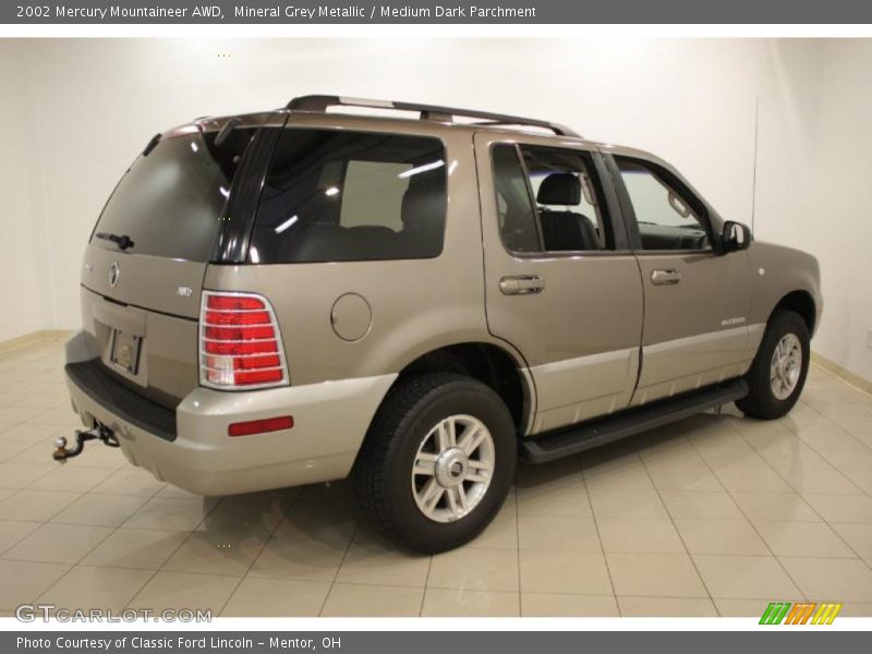 Mineral Grey Metallic / Medium Dark Parchment 2002 Mercury Mountaineer AWD