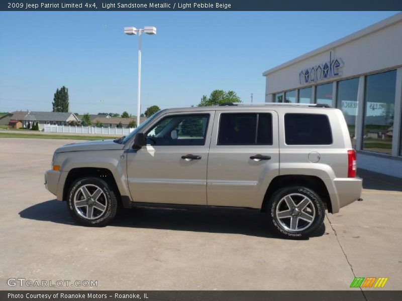 Light Sandstone Metallic / Light Pebble Beige 2009 Jeep Patriot Limited 4x4