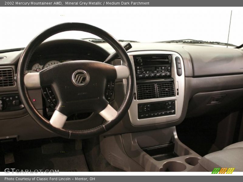 Mineral Grey Metallic / Medium Dark Parchment 2002 Mercury Mountaineer AWD