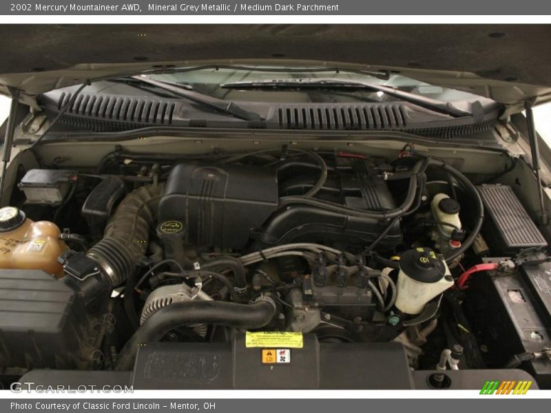 Mineral Grey Metallic / Medium Dark Parchment 2002 Mercury Mountaineer AWD