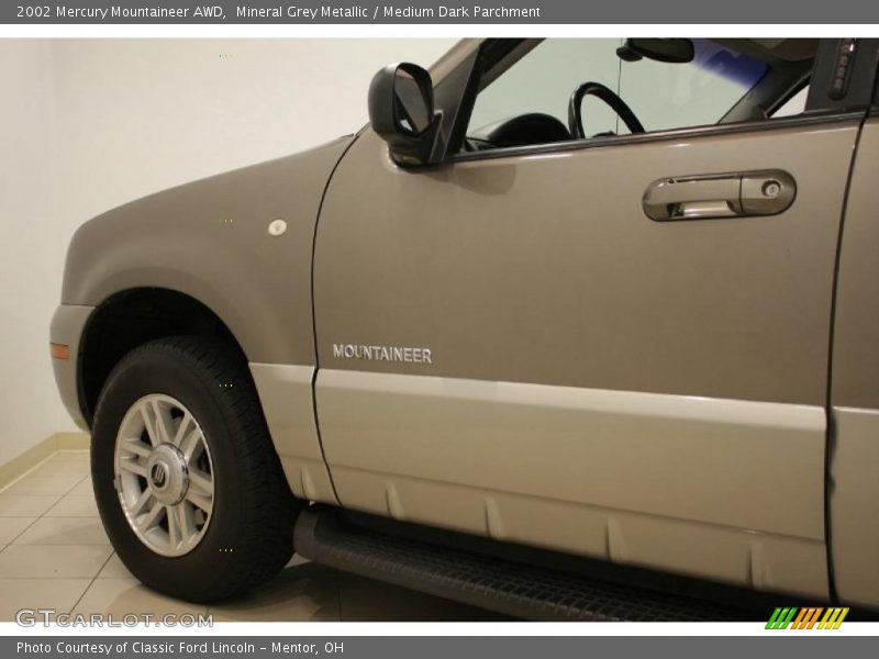 Mineral Grey Metallic / Medium Dark Parchment 2002 Mercury Mountaineer AWD