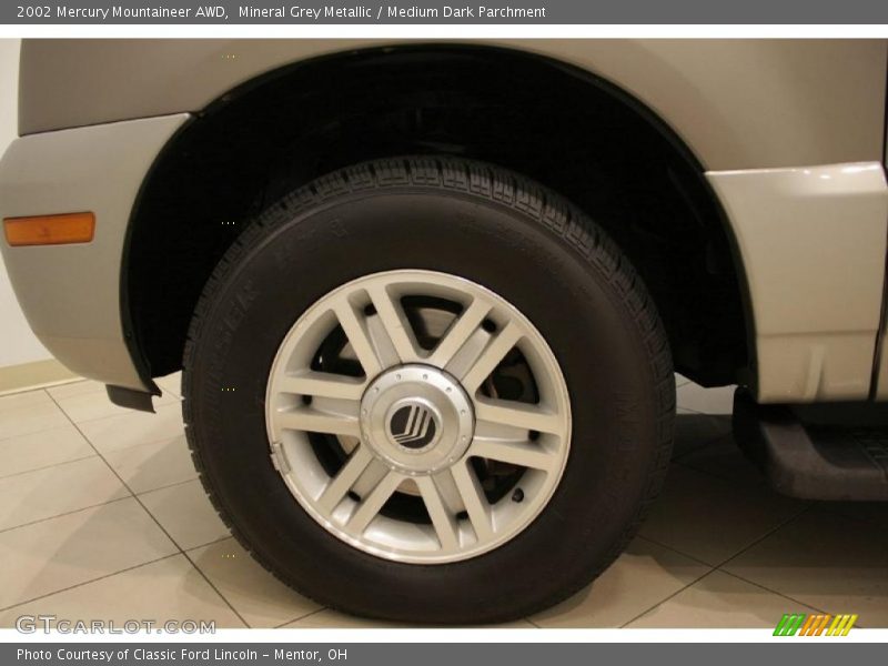 Mineral Grey Metallic / Medium Dark Parchment 2002 Mercury Mountaineer AWD