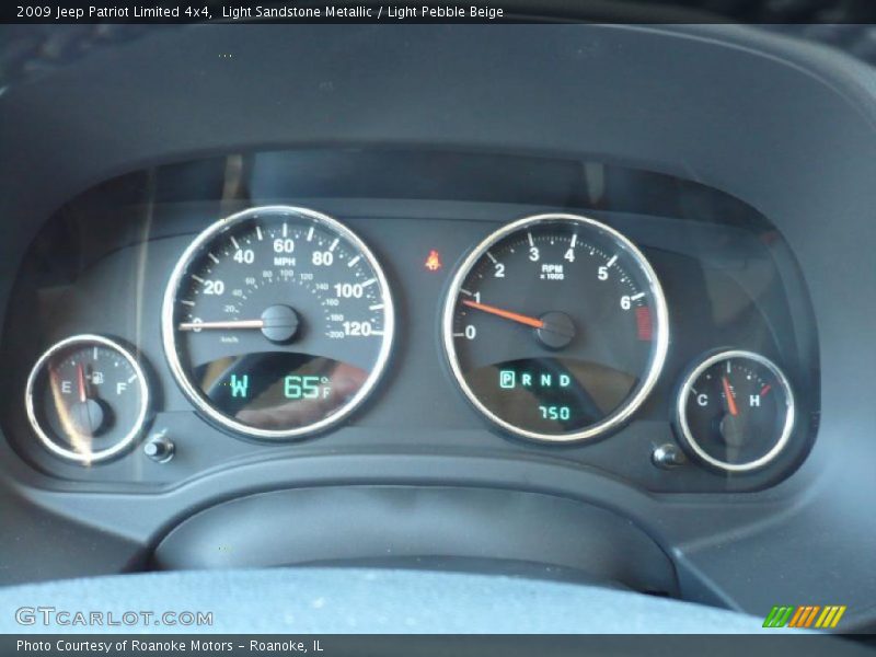 Light Sandstone Metallic / Light Pebble Beige 2009 Jeep Patriot Limited 4x4
