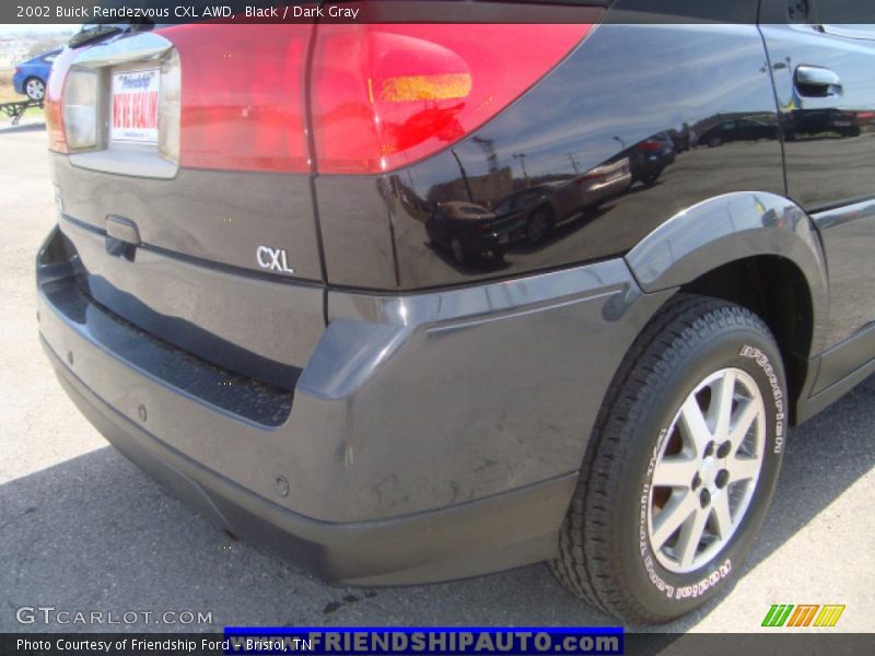 Black / Dark Gray 2002 Buick Rendezvous CXL AWD