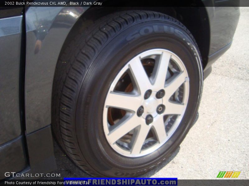 Black / Dark Gray 2002 Buick Rendezvous CXL AWD