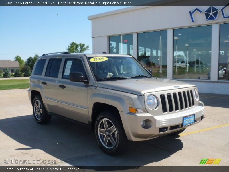 Light Sandstone Metallic / Light Pebble Beige 2009 Jeep Patriot Limited 4x4