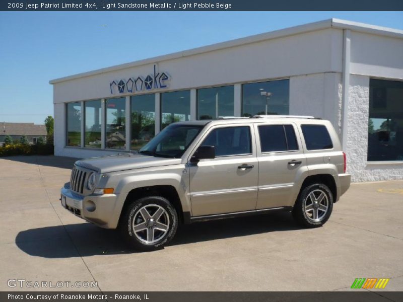 Light Sandstone Metallic / Light Pebble Beige 2009 Jeep Patriot Limited 4x4
