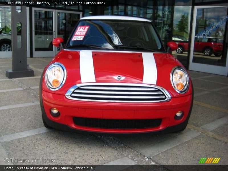 Chili Red / Lounge Carbon Black 2007 Mini Cooper Hardtop