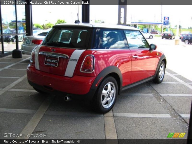 Chili Red / Lounge Carbon Black 2007 Mini Cooper Hardtop