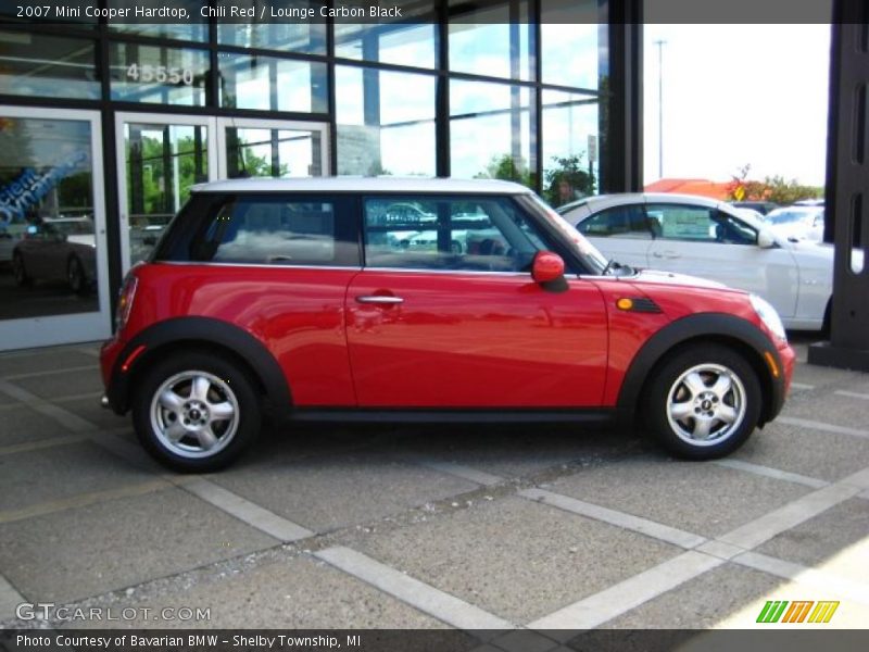 Chili Red / Lounge Carbon Black 2007 Mini Cooper Hardtop