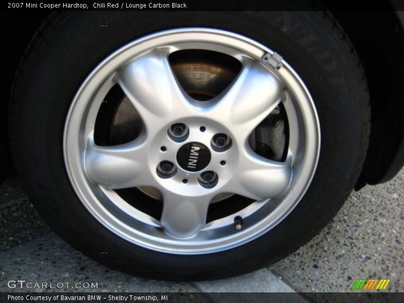 Chili Red / Lounge Carbon Black 2007 Mini Cooper Hardtop