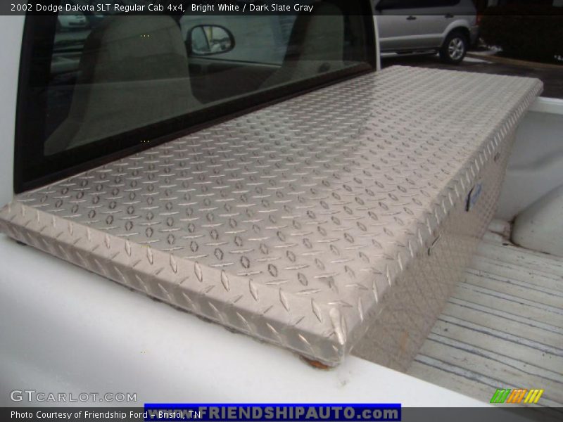 Bright White / Dark Slate Gray 2002 Dodge Dakota SLT Regular Cab 4x4