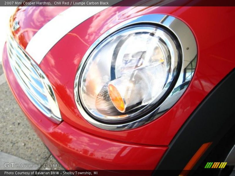 Chili Red / Lounge Carbon Black 2007 Mini Cooper Hardtop