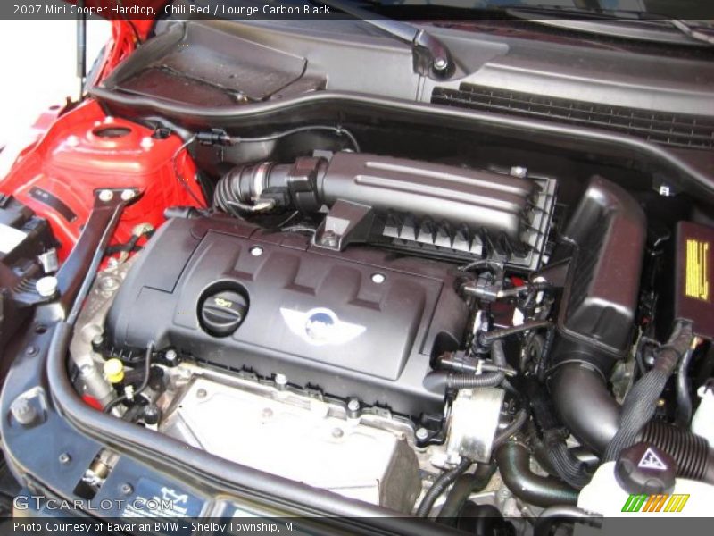Chili Red / Lounge Carbon Black 2007 Mini Cooper Hardtop