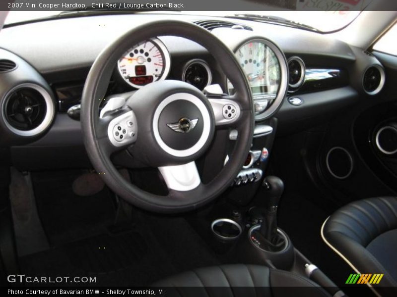 Chili Red / Lounge Carbon Black 2007 Mini Cooper Hardtop