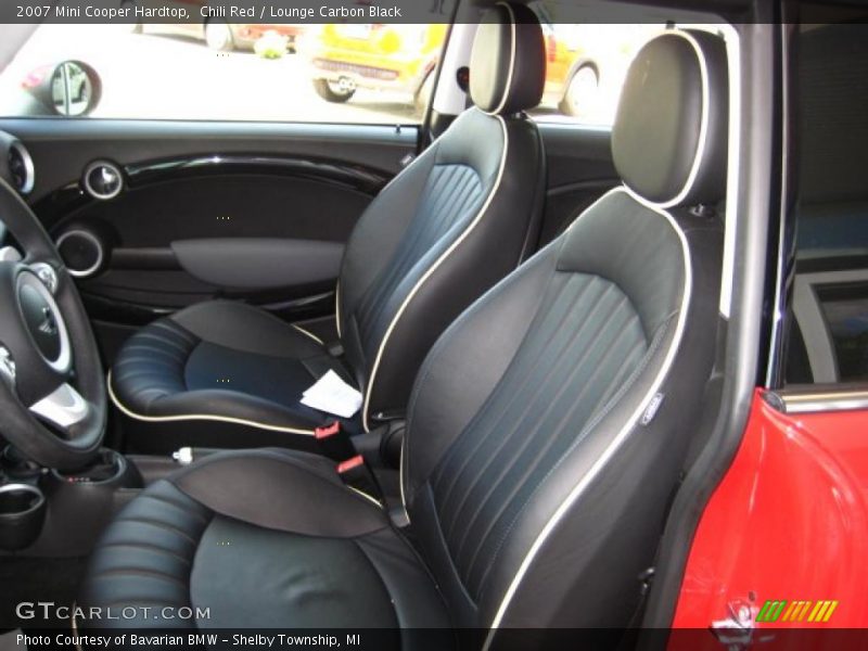 Chili Red / Lounge Carbon Black 2007 Mini Cooper Hardtop