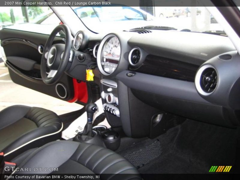 Chili Red / Lounge Carbon Black 2007 Mini Cooper Hardtop