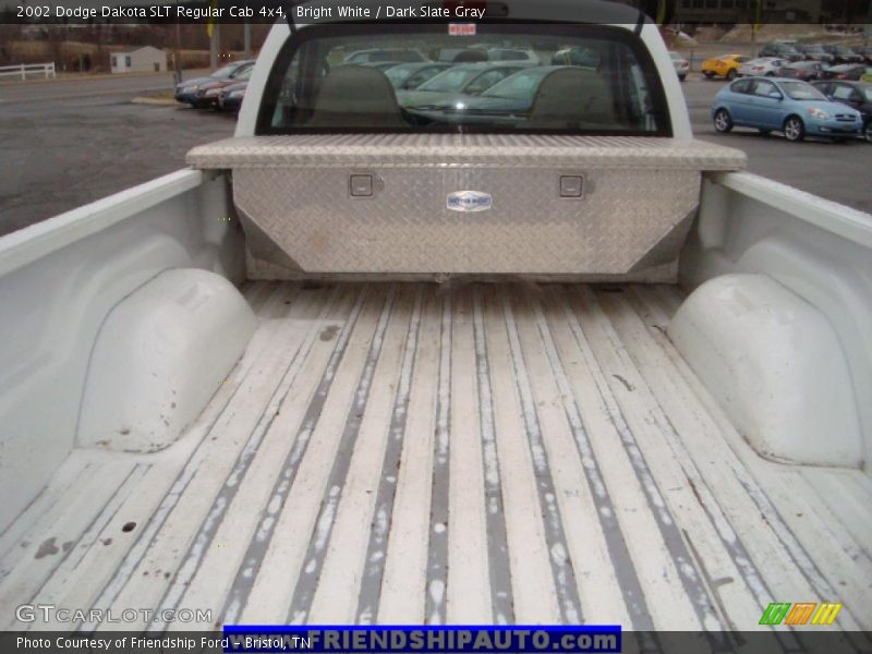 Bright White / Dark Slate Gray 2002 Dodge Dakota SLT Regular Cab 4x4