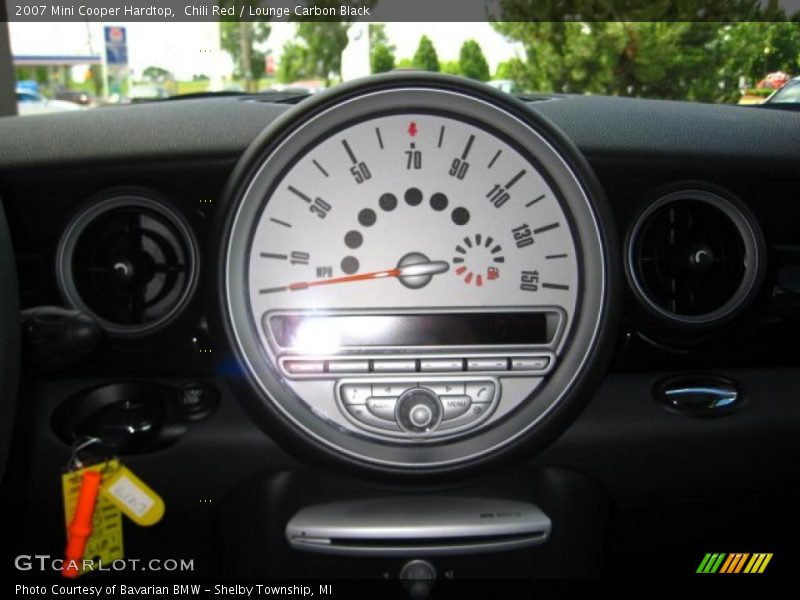 Chili Red / Lounge Carbon Black 2007 Mini Cooper Hardtop