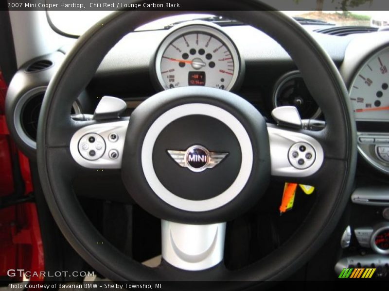 Chili Red / Lounge Carbon Black 2007 Mini Cooper Hardtop