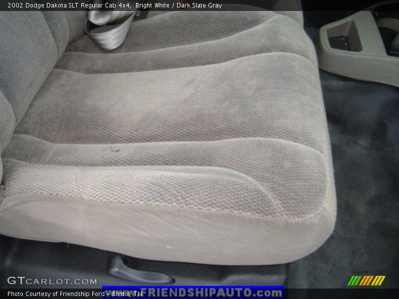 Bright White / Dark Slate Gray 2002 Dodge Dakota SLT Regular Cab 4x4