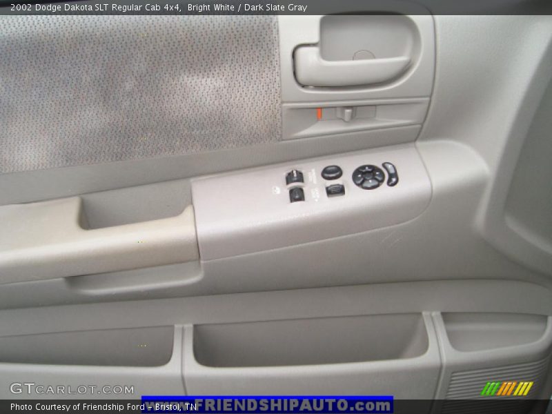 Bright White / Dark Slate Gray 2002 Dodge Dakota SLT Regular Cab 4x4